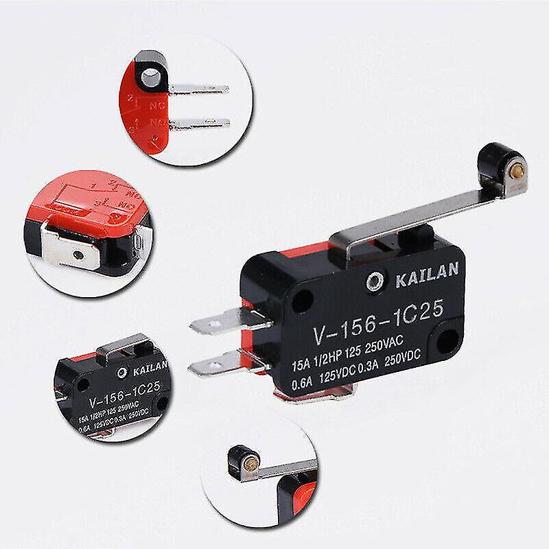 Interruptor final de carrera V-156-1C25 SPDT