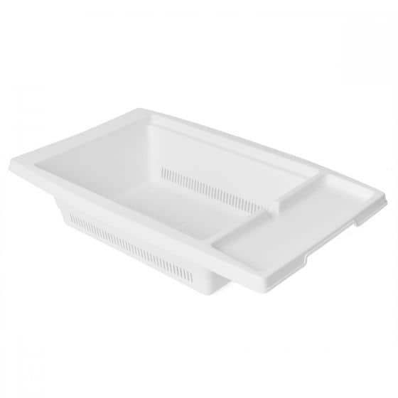 Escurreplatos para fregadero de plastico  Blanco