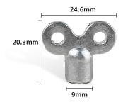 Llave para purgar los radiadores