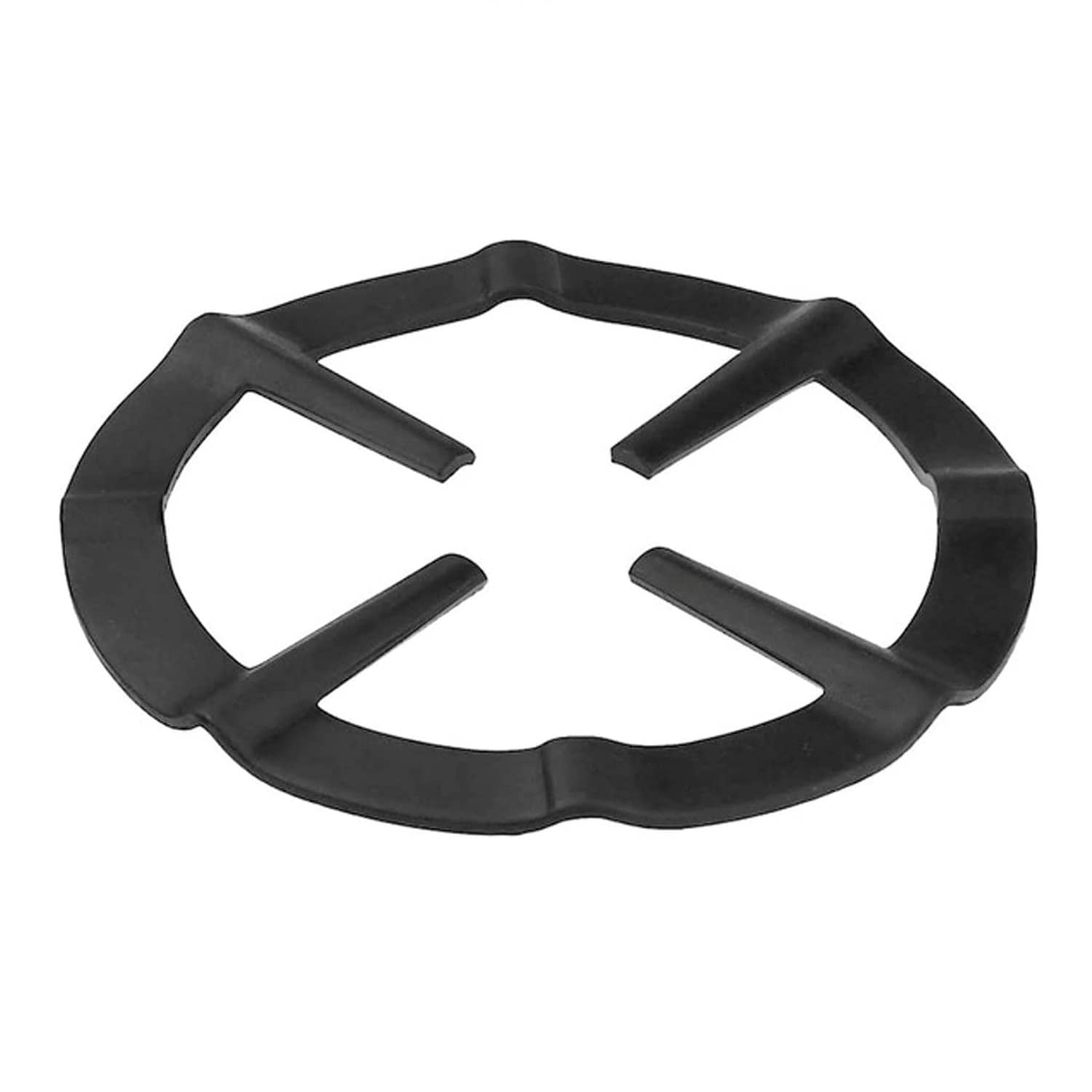Soporte universal cocina y acampada Hierro Fundido Trébedes 110 mm Negro