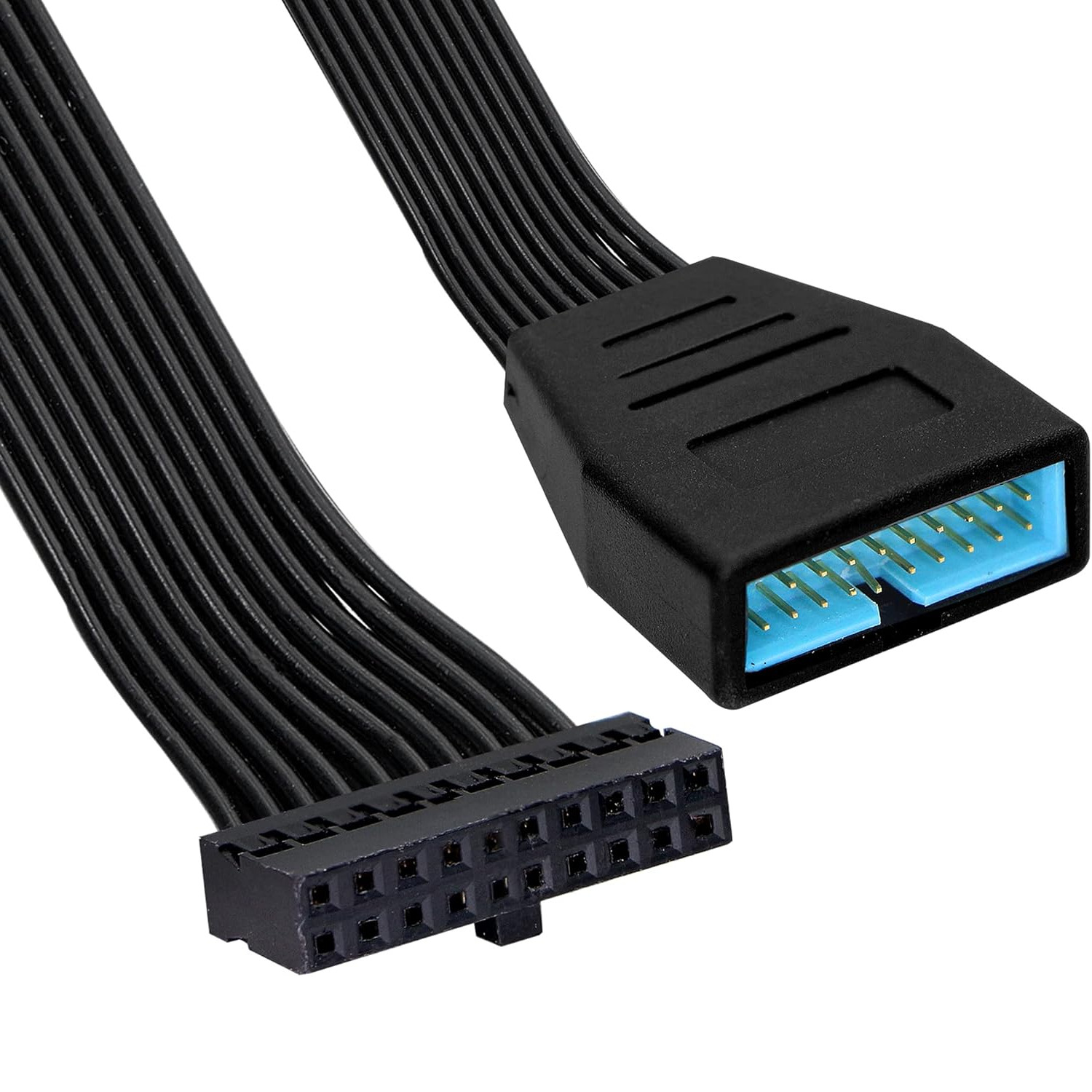Cable de extensión USB 3.0 interno 20 pin 15 cm Negro
