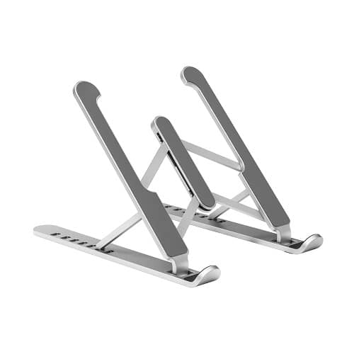 Soporte tablet y portatil de Sobremesa ajustable  Gris