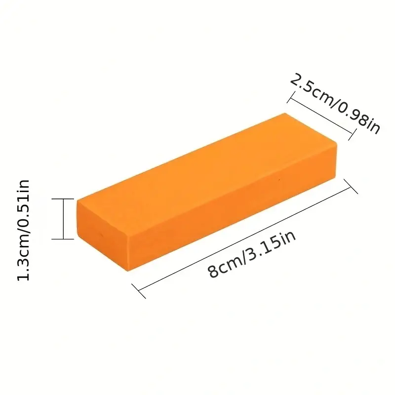 Borrador Eliminador de óxido para metal  Naranja