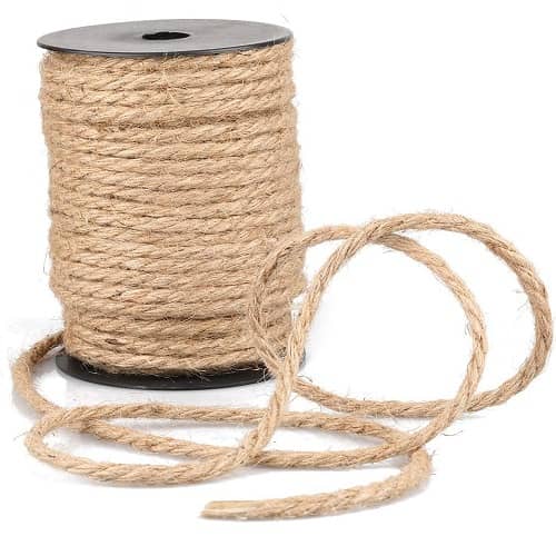 Cuerda de cañamo natural 20 m 10 mm Marron