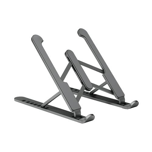 Soporte tablet y portatil de Sobremesa ajustable  Negro