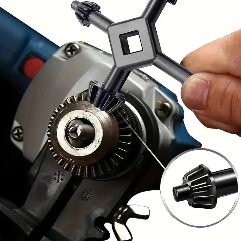 Llave de Portabrocas para taladro  Negro