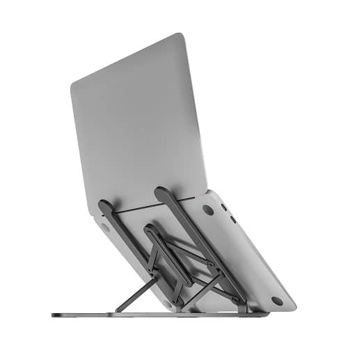 Soporte tablet y portatil de Sobremesa ajustable  Negro