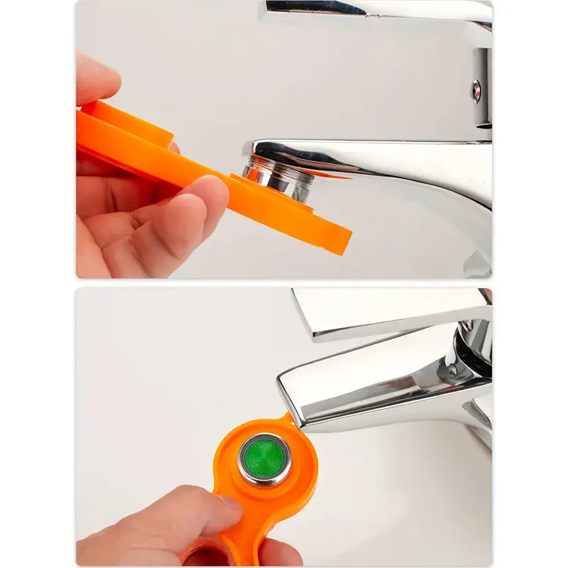Llave de ventilación universal para grifo  Naranja