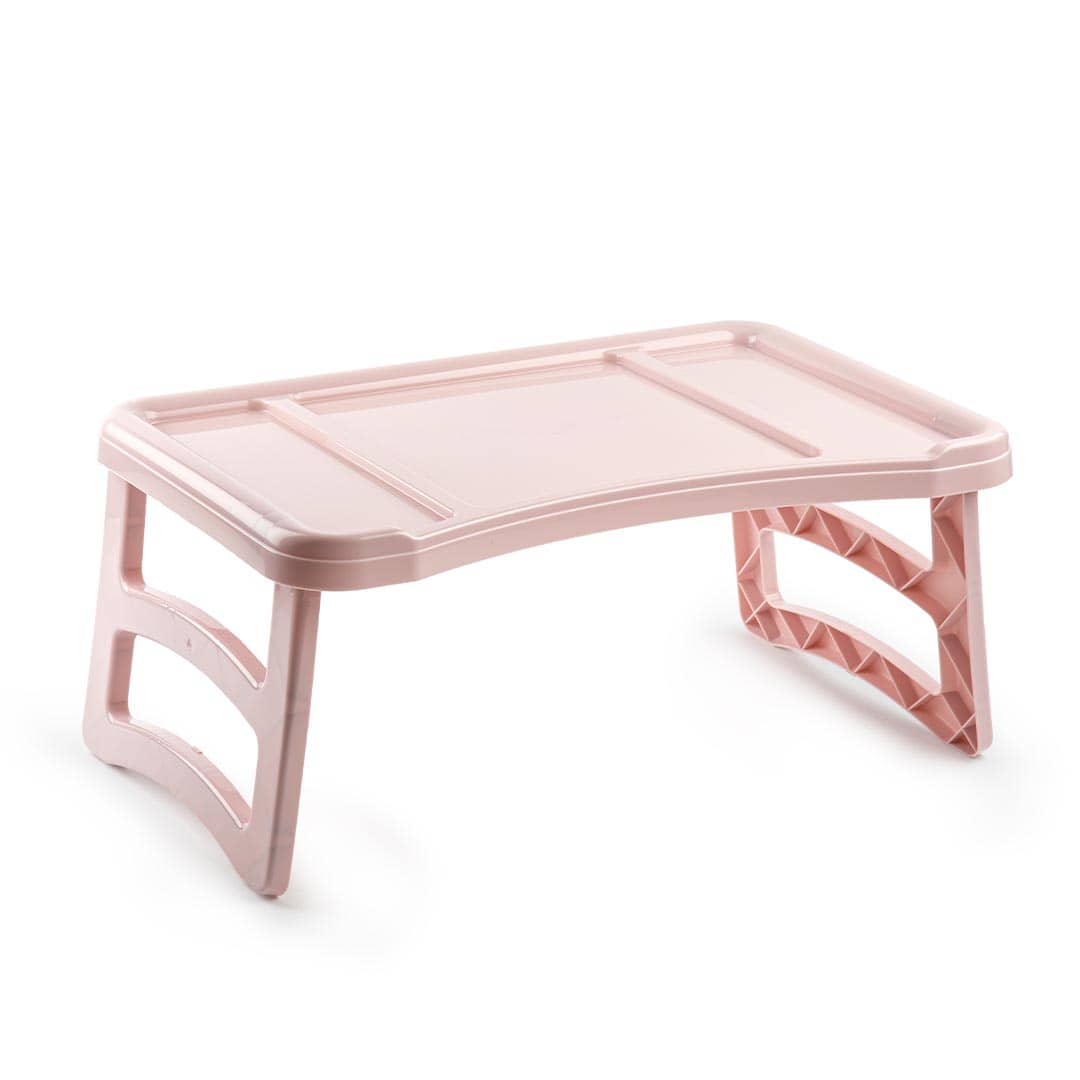 Bandeja con patas mesa plegable 51 x 33 cm  Rosa claro