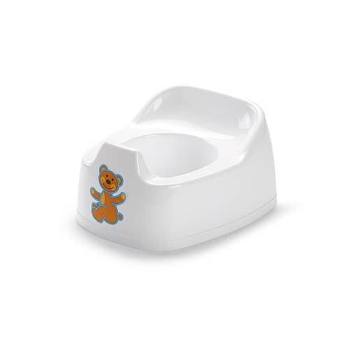 Orinal infantil plastico  Blanco
