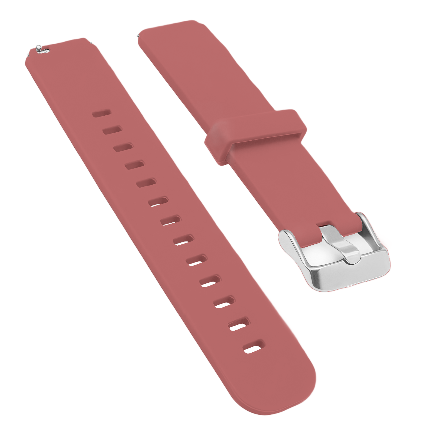 Correa reloj silicona liberacion rapida v2 20 mm Rojo