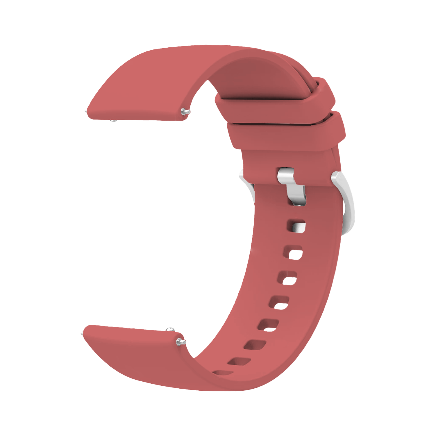 Correa reloj silicona liberacion rapida v2 20 mm Rojo