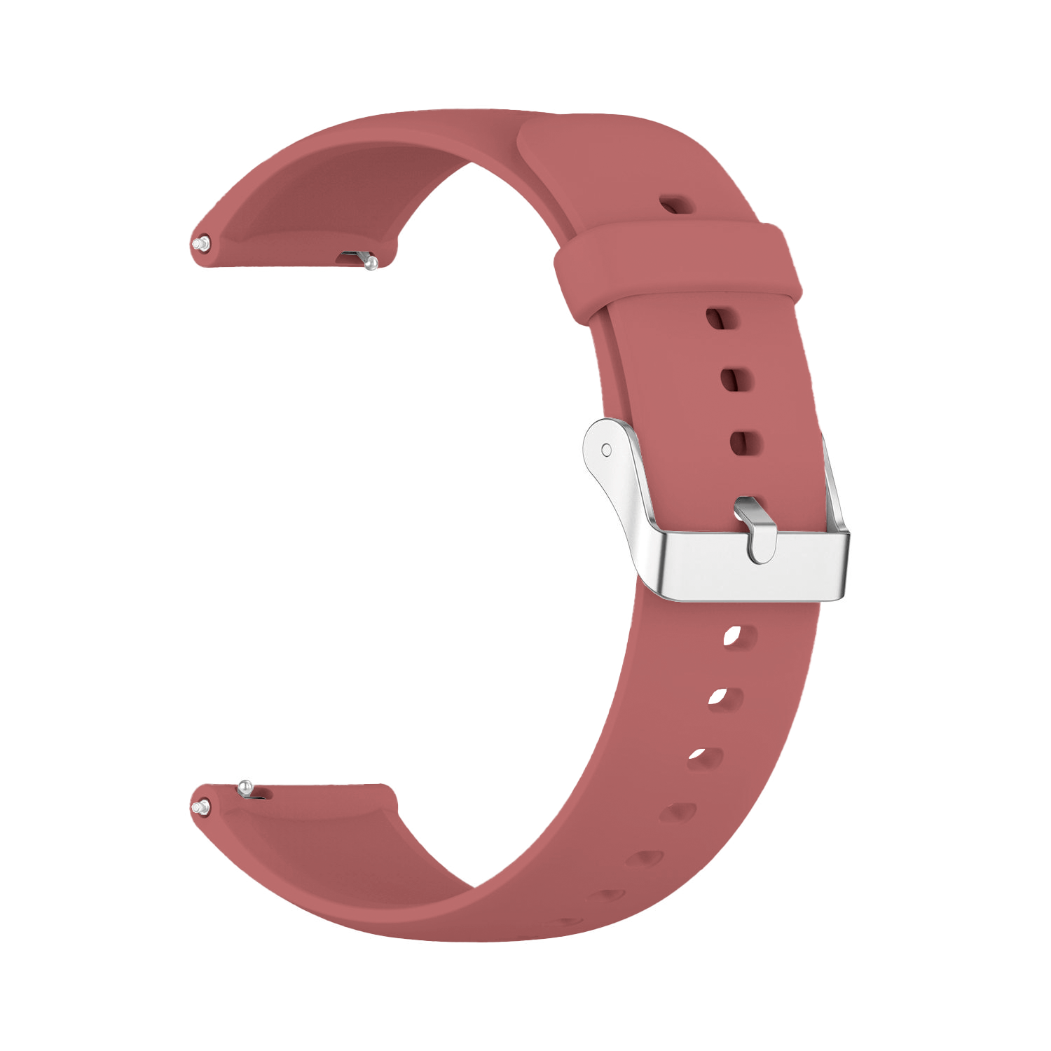 Correa reloj silicona liberacion rapida v2 20 mm Rojo