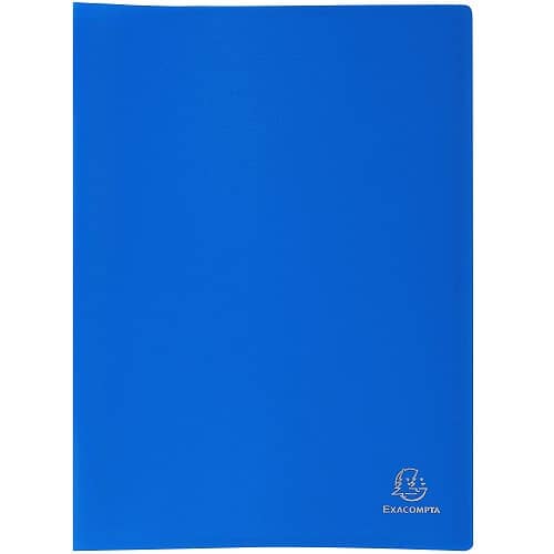 Carpetas de fundas A4 (50 fundas) PVC A4 Azul