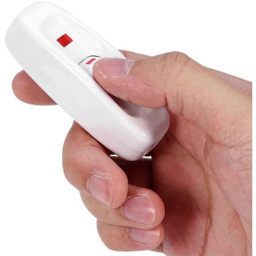 Interruptor LED pasante aereo unipolar lampara 250V 10A  Blanco