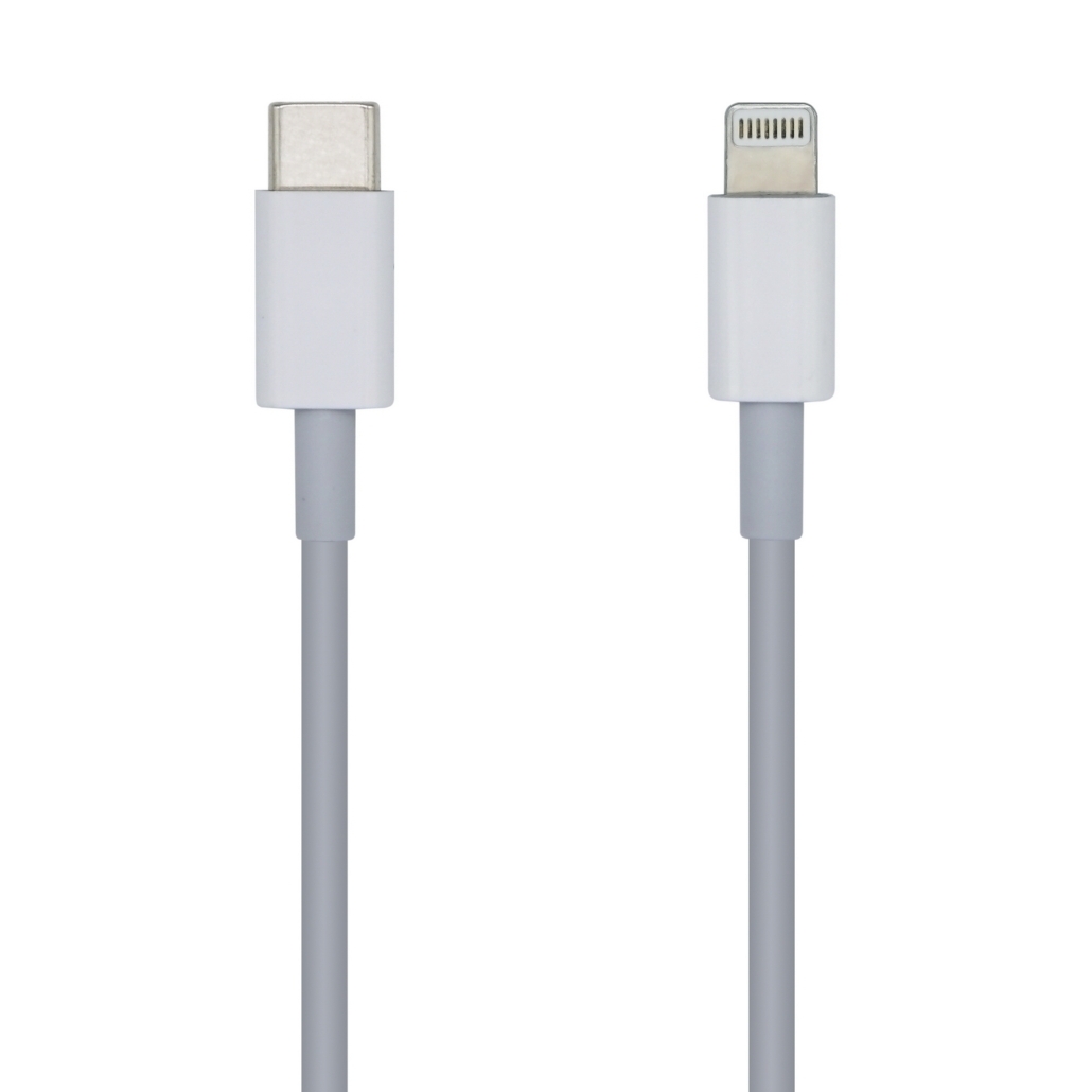 Cable Lightning a USB-C USB 2.0 2 M Blanco