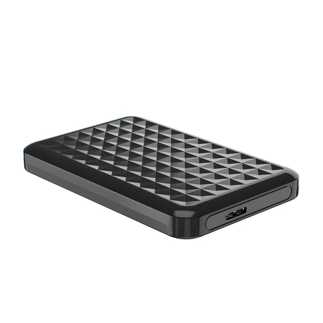 Caja Externa 2,5 pulgadas  9.5mm SATA a USB3.0  Negro