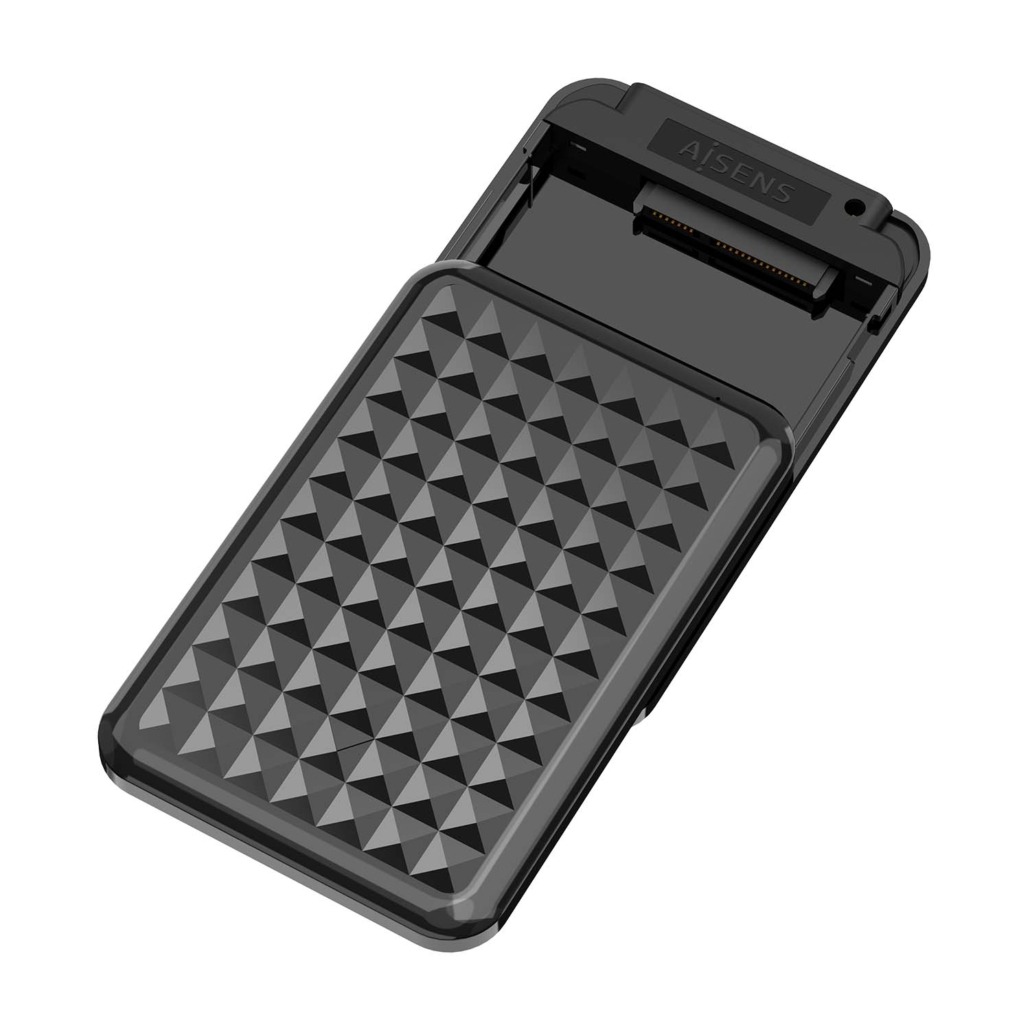 Caja Externa 2,5 pulgadas  9.5mm SATA a USB3.0  Negro