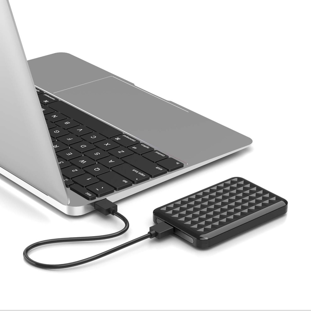 Caja Externa 2,5 pulgadas  9.5mm SATA a USB3.0  Negro