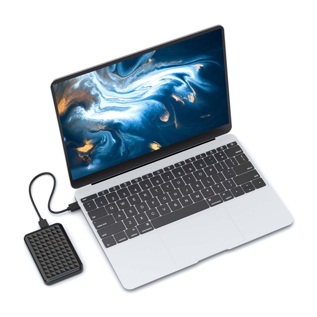 Caja Externa 2,5 pulgadas  9.5mm SATA a USB3.0  Negro
