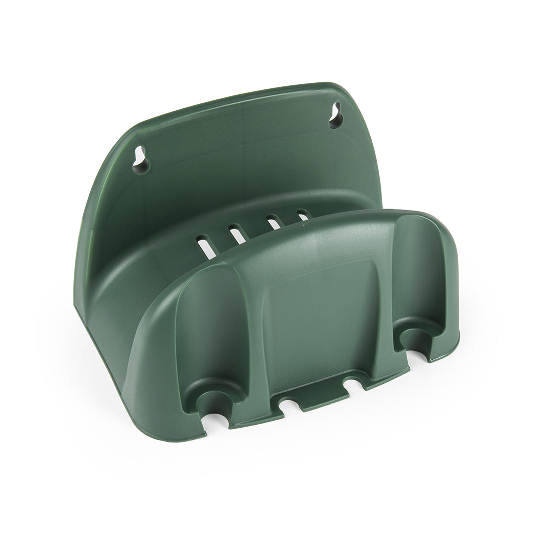 Soporte para manguera jardin plastico  Verde