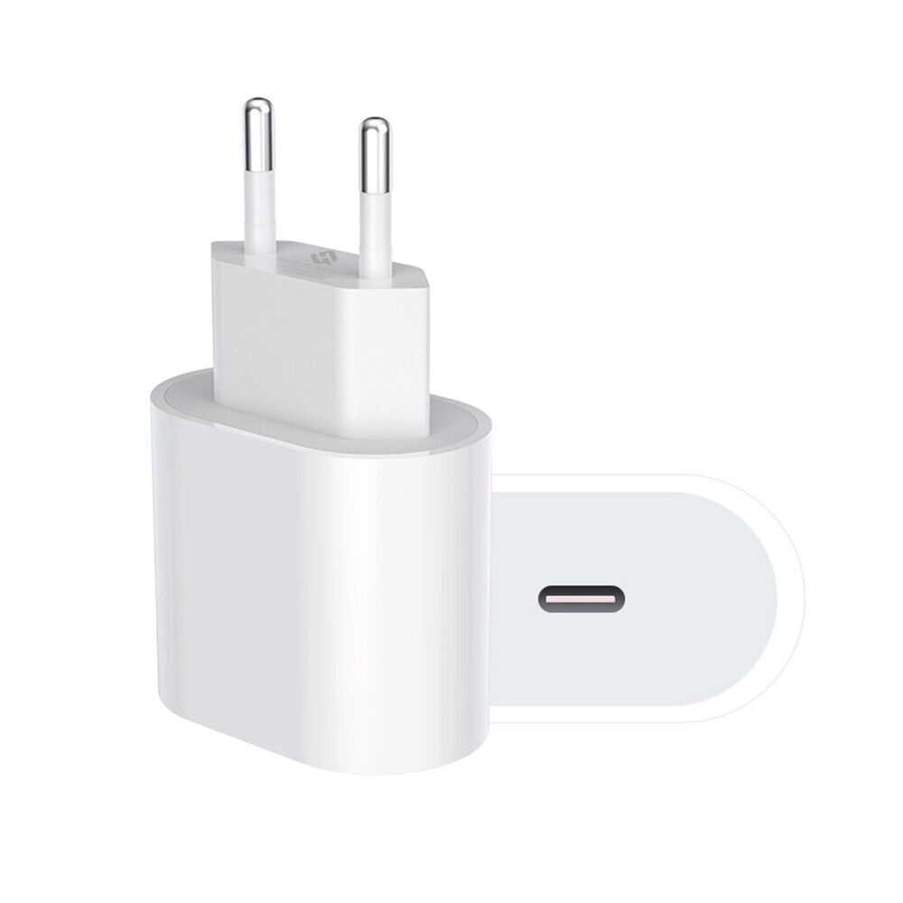 Cargador USB C PD carga rapida 20W  Blanco
