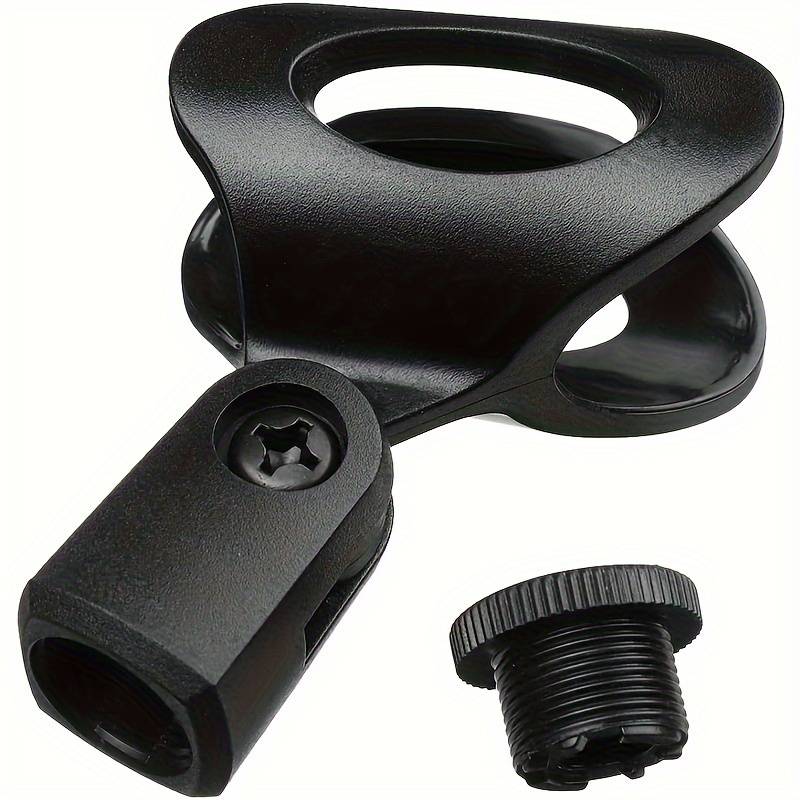 Soporte De Pinza Para Micrófono Universal  Negro