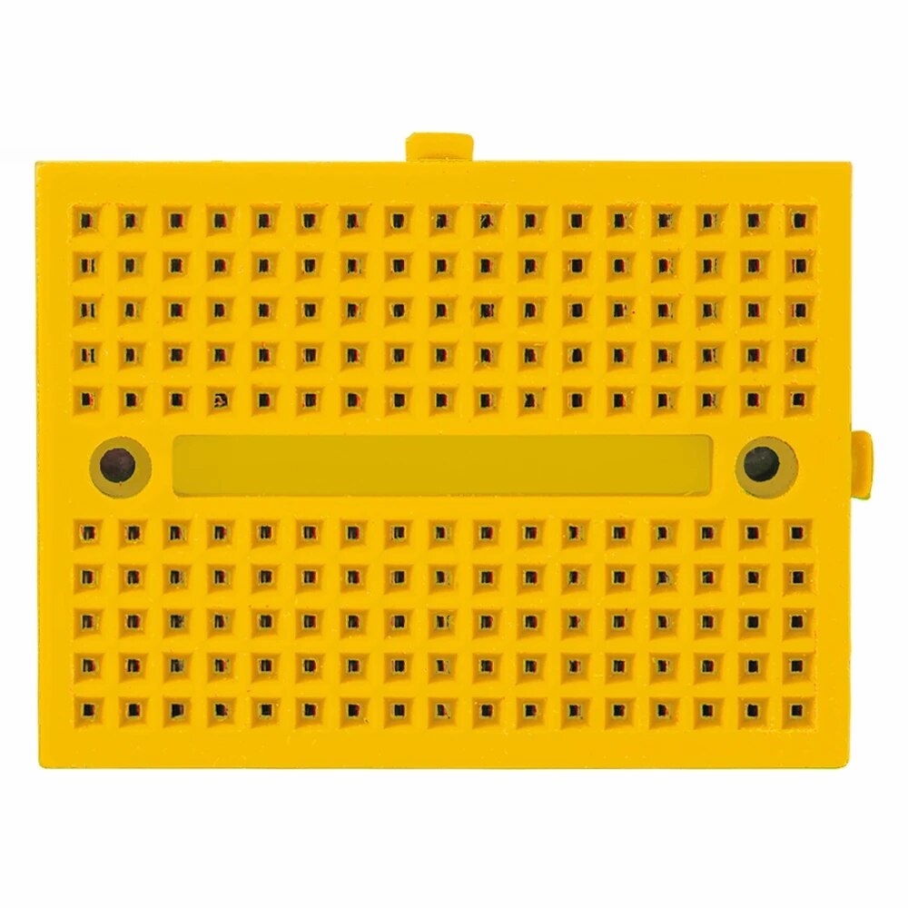Placa de pruebas Prototipo sin Soldadura 170 pin  Amarillo