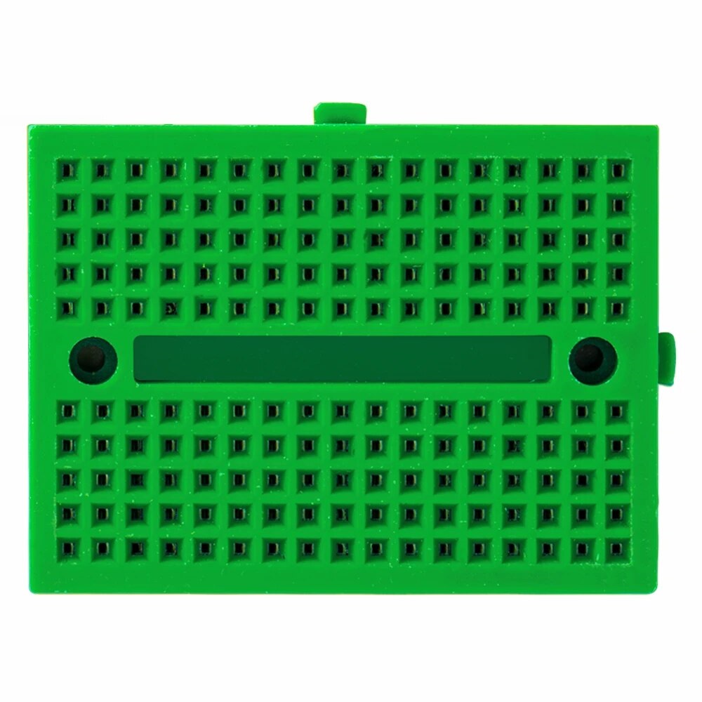 Placa de pruebas Prototipo sin Soldadura 170 pin  Verde