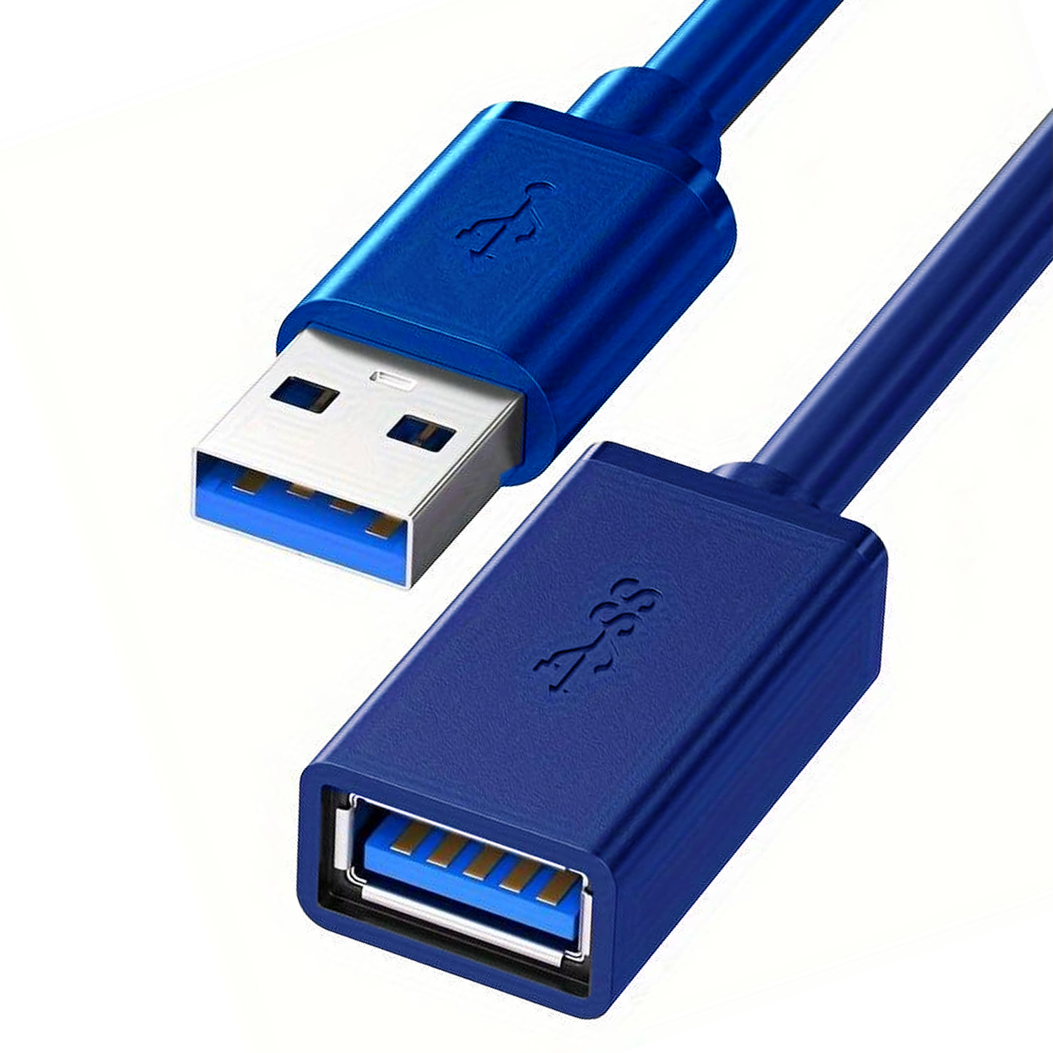 Cable Prolongador USB 3.0 tipo A macho-hembra 0.30 M Azul