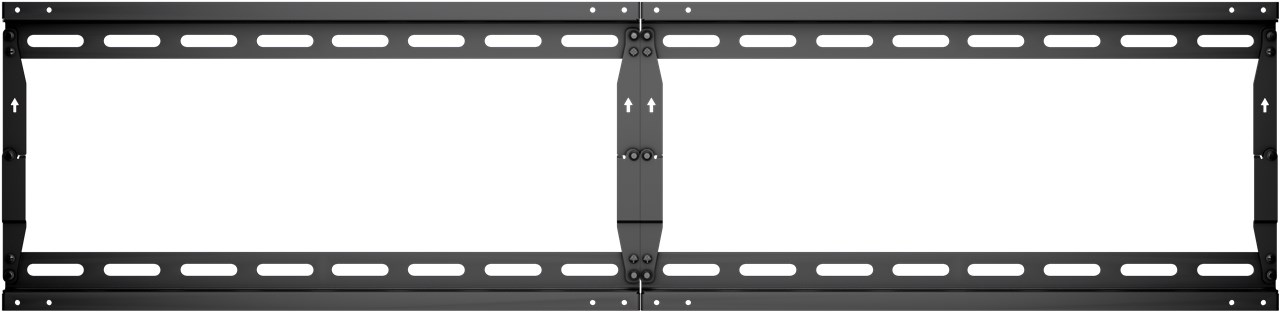 Soporte De Pared Para TV De 43 A 100 Pulgadas Fijo Extraplano  Negro