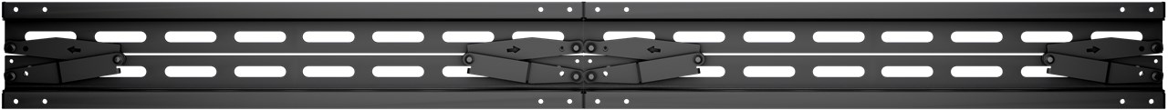 Soporte De Pared Para TV De 43 A 100 Pulgadas Fijo Extraplano  Negro