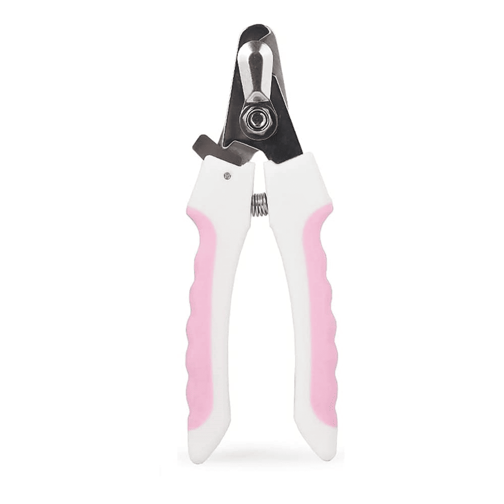 Cortauñas para perros y gatos 16 cm  Rosa