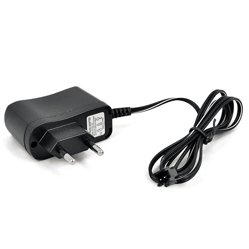 Alimentador de carga conector SM-2P 9.6V 250mA  Negro