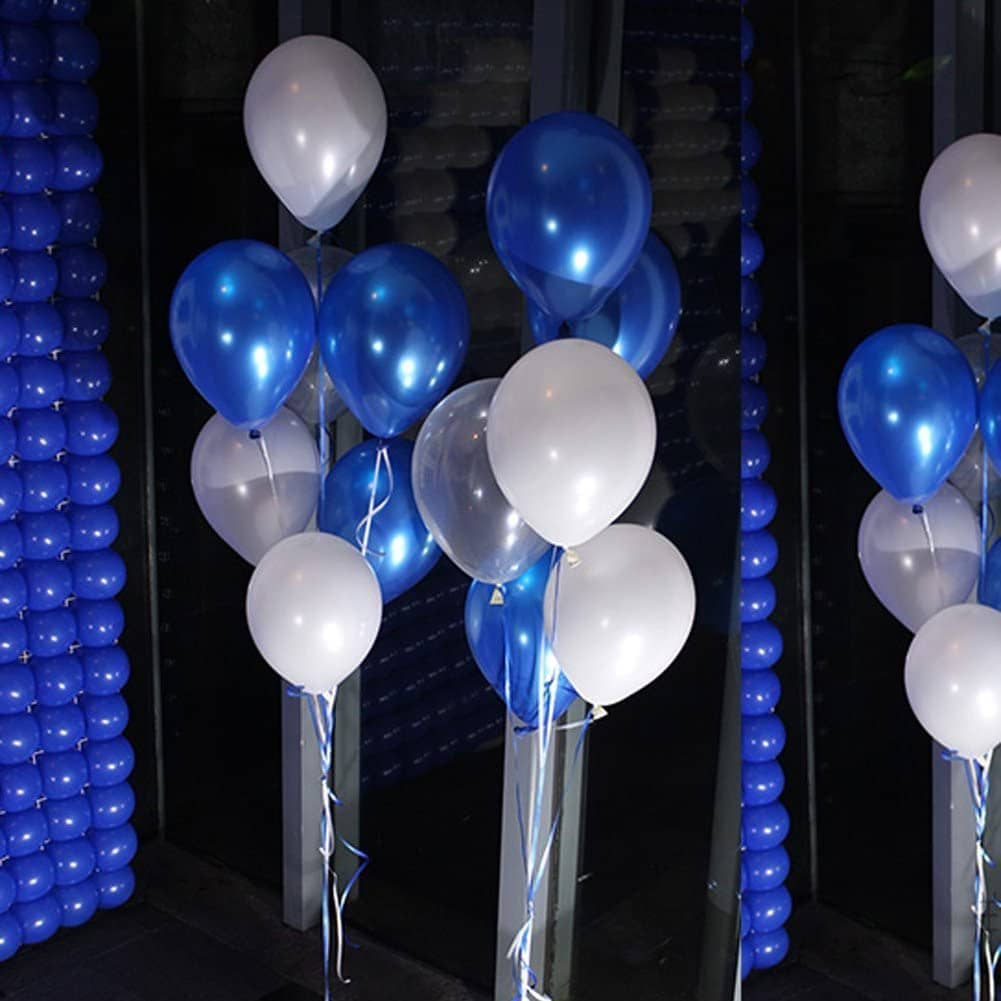 Globo de latex (10 uds) 30 cm Azul