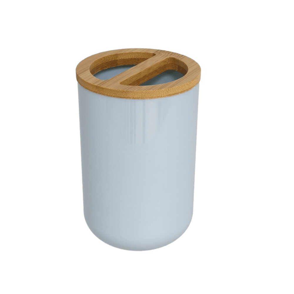 Portacepillos baño darwin 300 ml Azul claro