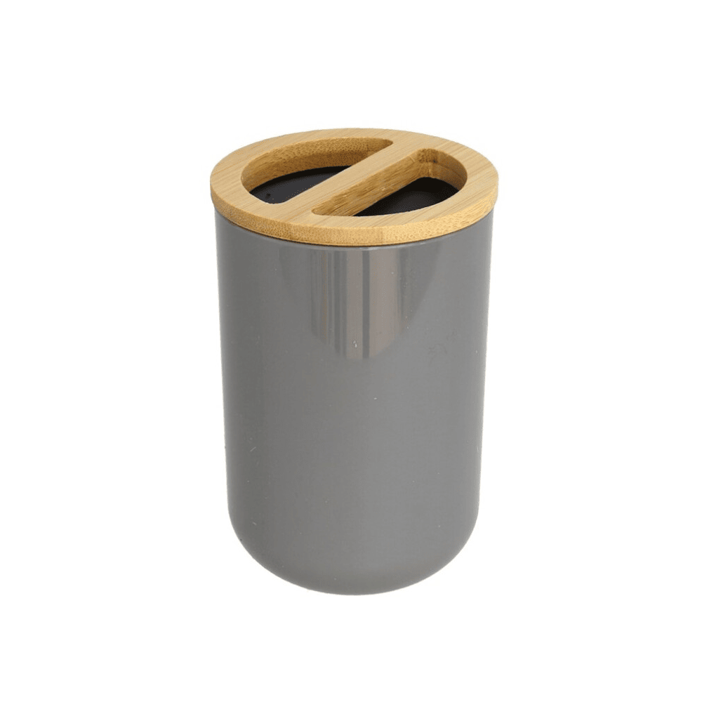 Portacepillos baño darwin 300 ml Gris