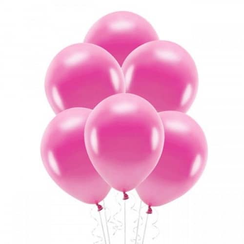 Globo de latex (10 uds) 30 cm Rosa