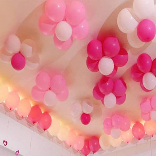 Globo de latex (10 uds) 30 cm Rosa
