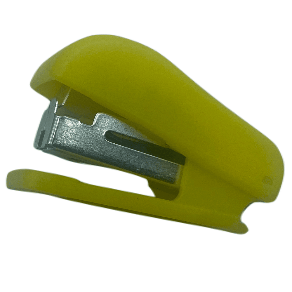 Grapadora mini con 100 grapas  Amarillo