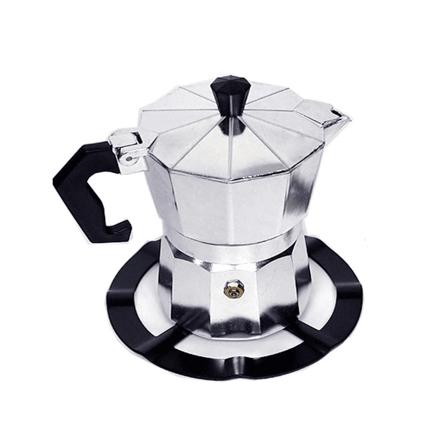 Soporte universal cocina y acampada Hierro Fundido Trébedes 110 mm Negro