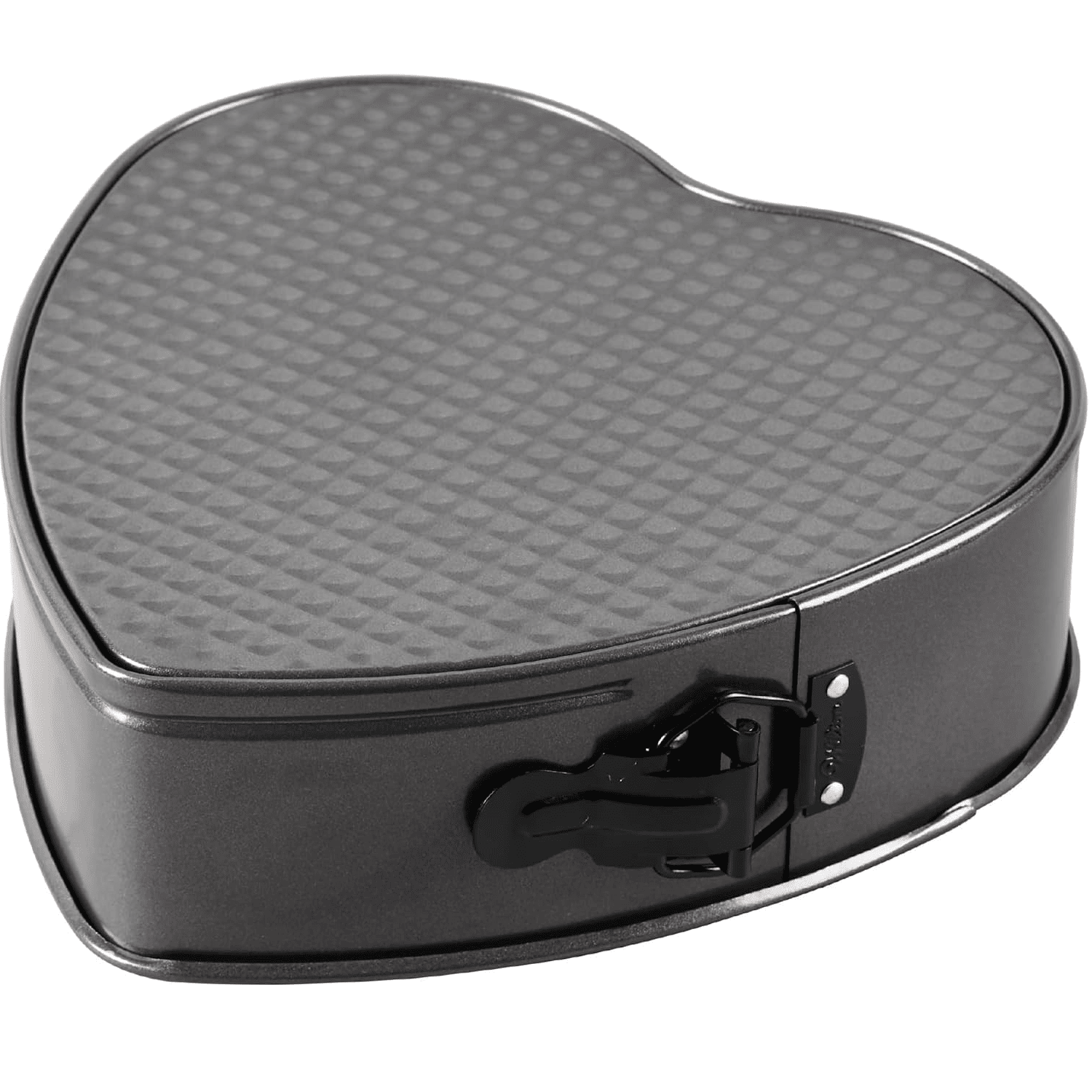 Molde para horno corazon Clip-Clap desmontable 25 cm Negro