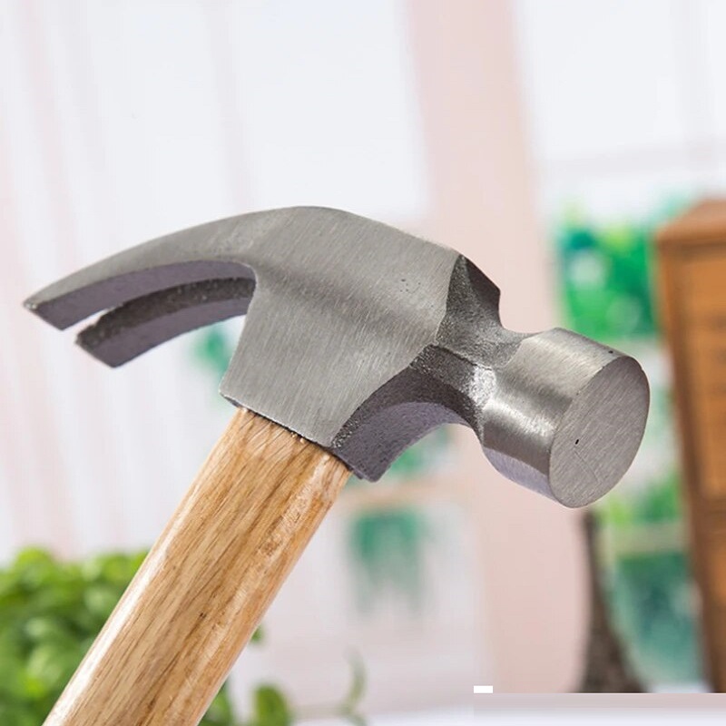 Martillo de carpintero sacaclavos 500 gr