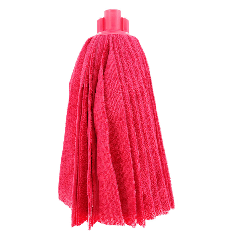 Fregona Ecologica Micro Fibra Tiras Planas  Rojo