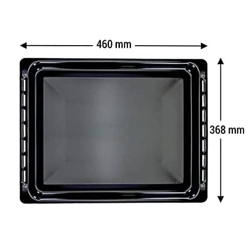 Bandeja Horno Teka 460X368mm  Negro