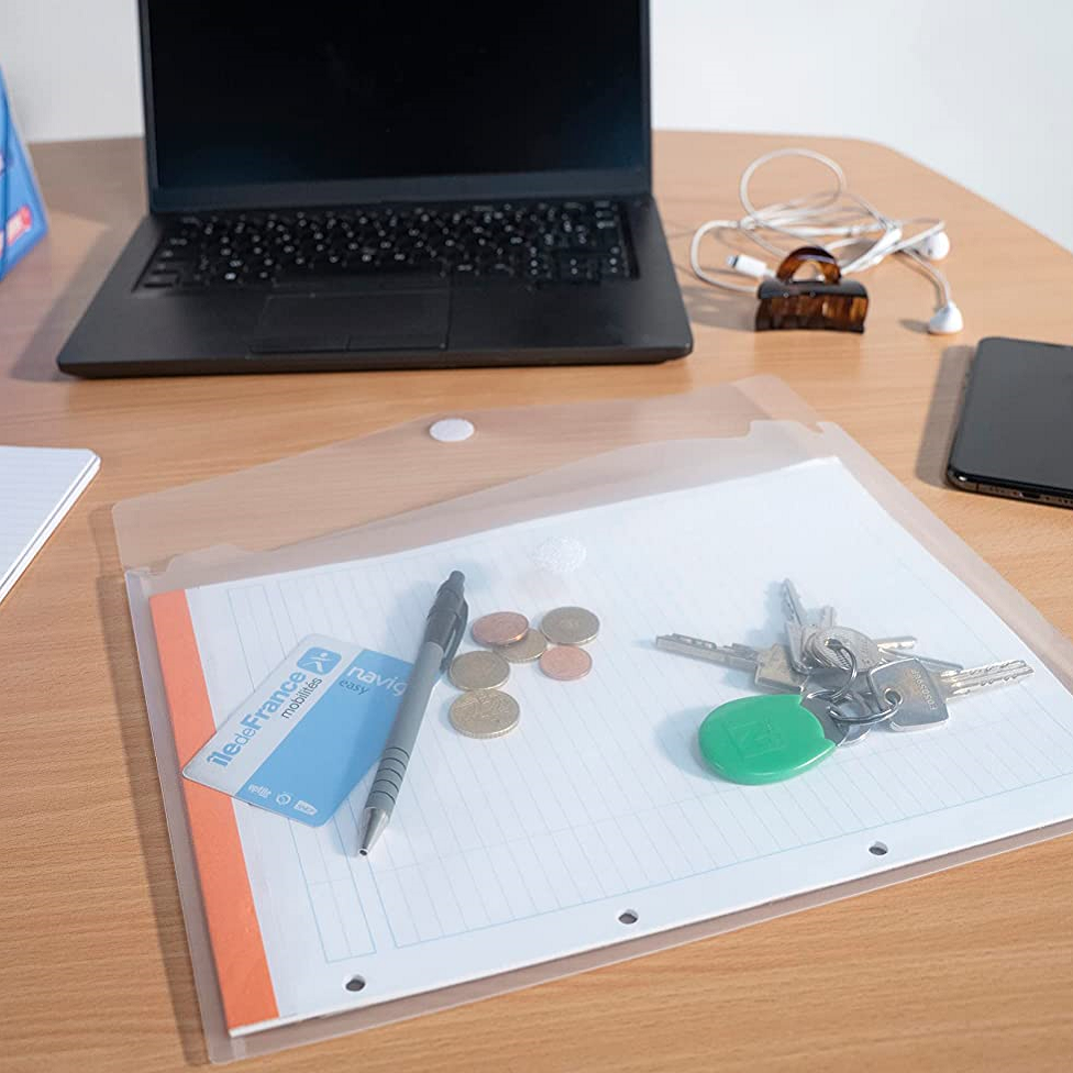 Carpeta para Documentos A4 Plástico 5 unidades A4 Transparente