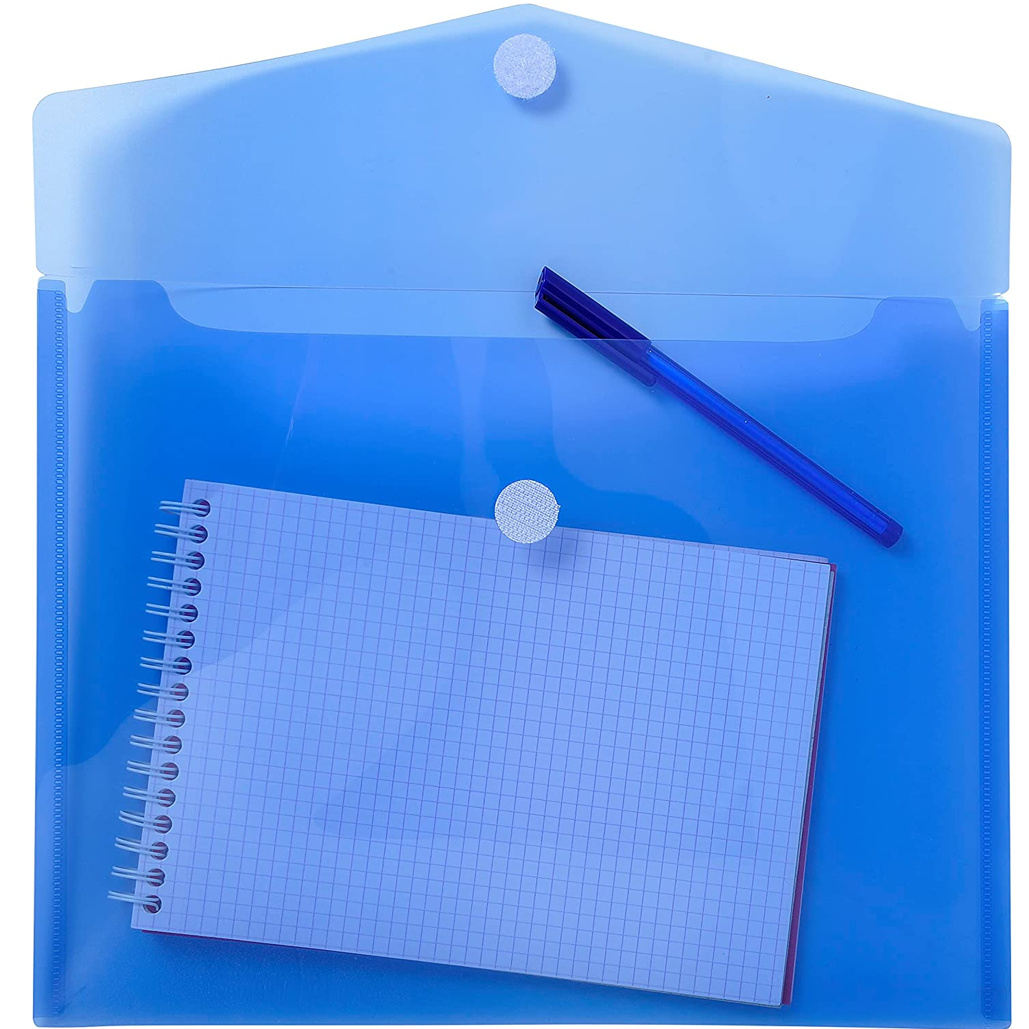 Carpeta para Documentos A4 Plástico 5 unidades A4 Azul