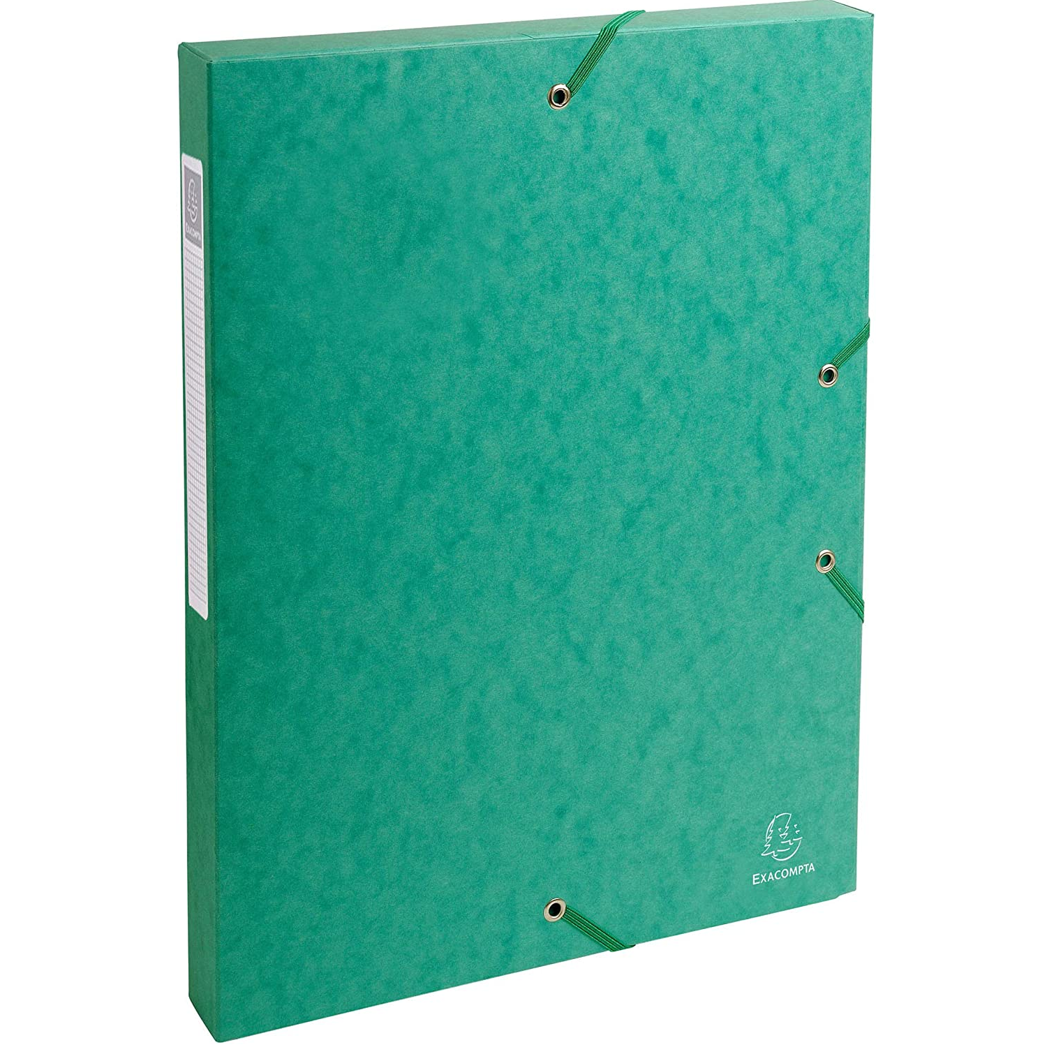 Carpeta de proyecto con goma lomo 25 mm A4 Verde