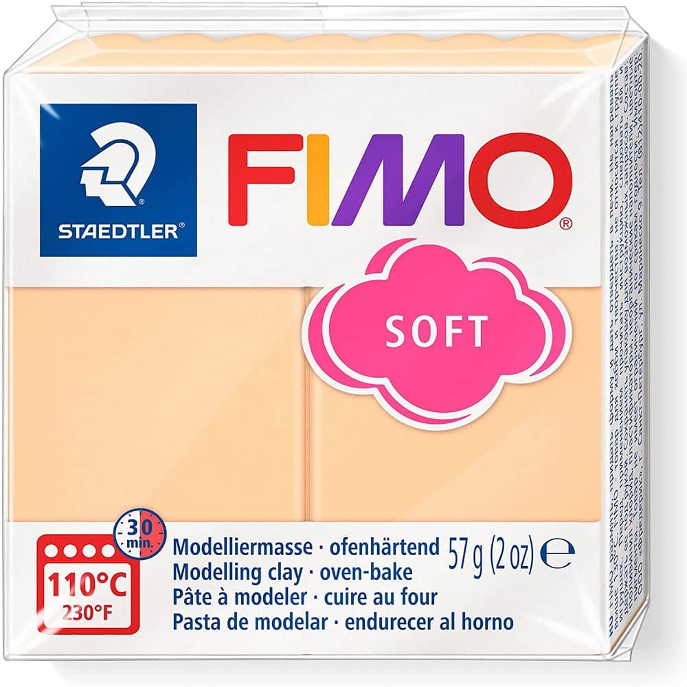 Pasta de modelar arcilla polimerica fimo 57 gr Melocoton