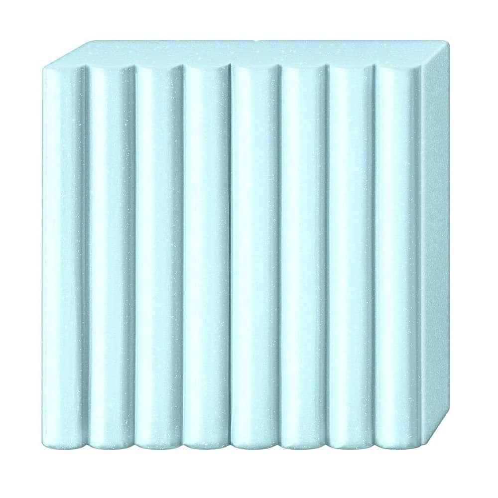 Pasta de modelar arcilla polimerica fimo 57 gr azul hielo